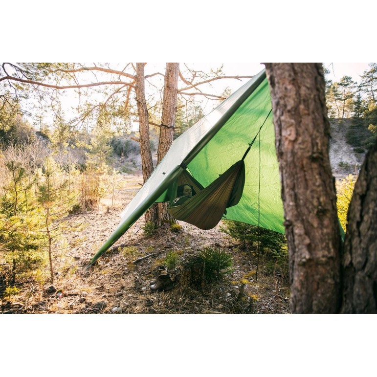 Bâche imperméable tente ombre ultra-léger Jardin auvent camping en Plein  air hamac