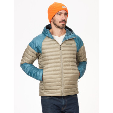 Marmot hooded down jacket online