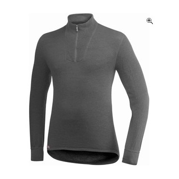 WOOLPOWER ZIP TURTLENECK 200